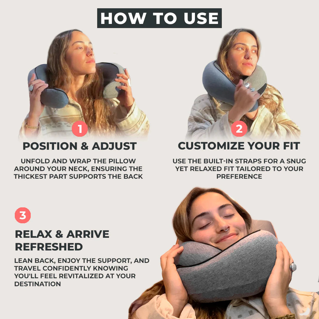 The Original ErgoCloud ™ Travel Pillow